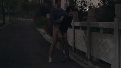 和金主单街边露出玩刺激